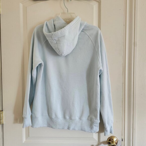 The North Face Women's Light Blue hoodie Size M Casual Warm Hiking Outdoor - Picture 8 of 8